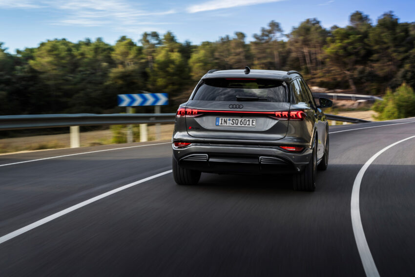 Audi Q6 与 SQ6 e-tron 首发, 最快4.2秒破百, 续航最长625公里, 21分钟可充电至80%, 与 Porsche Macan 同组底盘 251643
