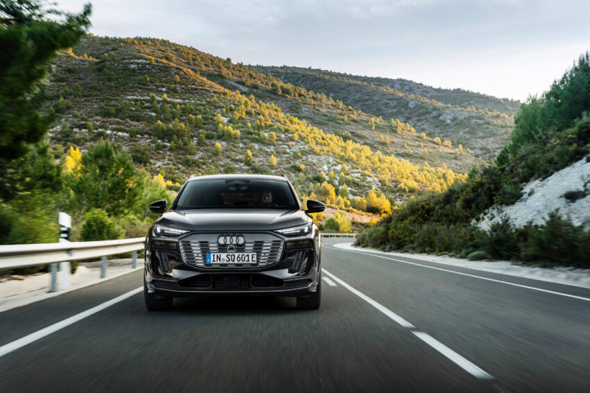 Audi Q6 与 SQ6 e-tron 首发, 最快4.2秒破百, 续航最长625公里, 21分钟可充电至80%, 与 Porsche Macan 同组底盘 251646
