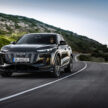 Audi Q6 与 SQ6 e-tron 首发, 最快4.2秒破百, 续航最长625公里, 21分钟可充电至80%, 与 Porsche Macan 同组底盘