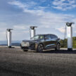 Audi Q6 与 SQ6 e-tron 首发, 最快4.2秒破百, 续航最长625公里, 21分钟可充电至80%, 与 Porsche Macan 同组底盘