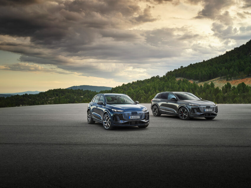 Audi Q6 与 SQ6 e-tron 首发, 最快4.2秒破百, 续航最长625公里, 21分钟可充电至80%, 与 Porsche Macan 同组底盘 251650