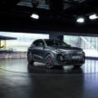 Audi Q6 与 SQ6 e-tron 首发, 最快4.2秒破百, 续航最长625公里, 21分钟可充电至80%, 与 Porsche Macan 同组底盘