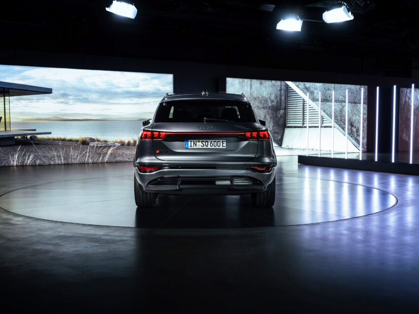 Audi Q6 与 SQ6 e-tron 首发, 最快4.2秒破百, 续航最长625公里, 21分钟可充电至80%, 与 Porsche Macan 同组底盘 251653