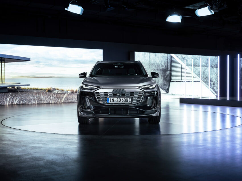 Audi Q6 与 SQ6 e-tron 首发, 最快4.2秒破百, 续航最长625公里, 21分钟可充电至80%, 与 Porsche Macan 同组底盘 251654