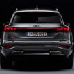 Audi Q6 与 SQ6 e-tron 首发, 最快4.2秒破百, 续航最长625公里, 21分钟可充电至80%, 与 Porsche Macan 同组底盘