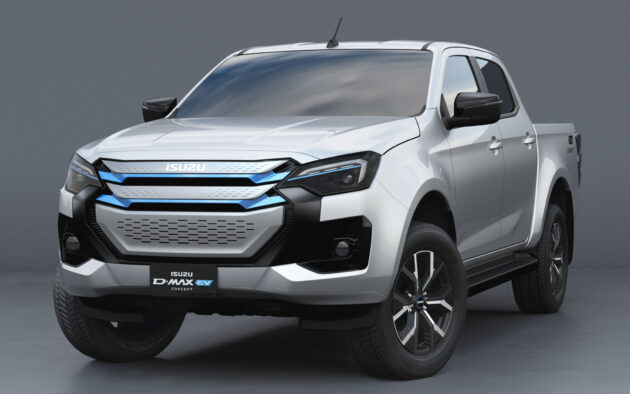 Isuzu D-Max BEV 概念车首组官图发布, 将于曼谷车展亮相