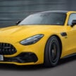 2024 Mercedes-AMG GT43 全球首发, 比 GT63 和 GT55 入门, 搭载2.0L电控涡轮引擎采后轮驱动配置, 4.6秒破百
