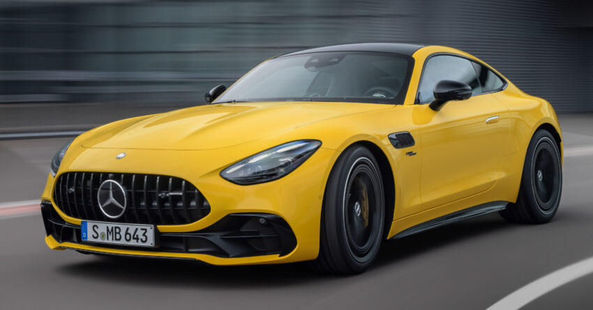 2024 Mercedes-AMG GT43 全球首发, 比 GT63 和 GT55 入门, 搭载2.0L电控涡轮引擎采后轮驱动配置, 4.6秒破百 251874