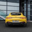 2024 Mercedes-AMG GT43 全球首发, 比 GT63 和 GT55 入门, 搭载2.0L电控涡轮引擎采后轮驱动配置, 4.6秒破百