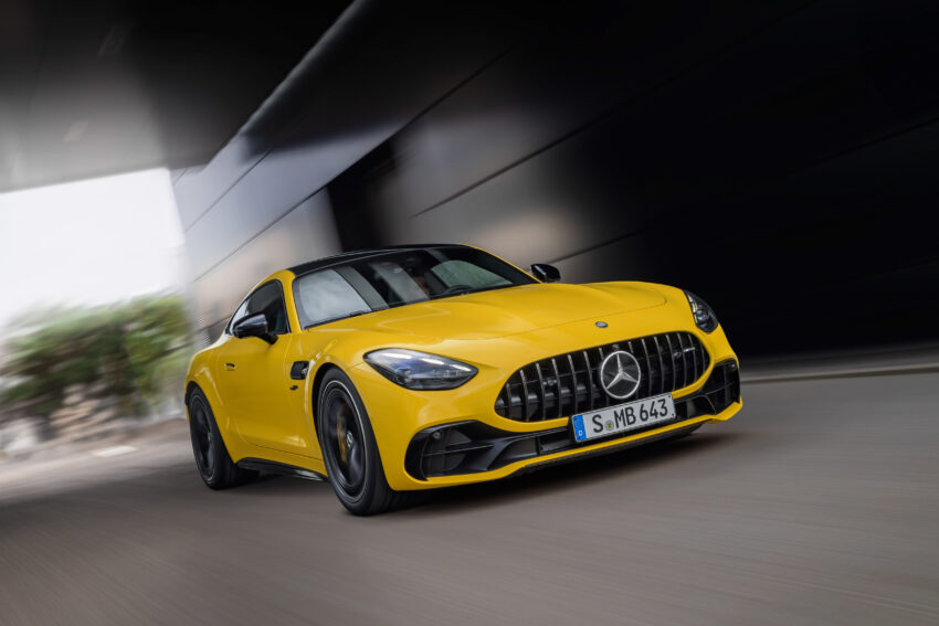 2024 Mercedes-AMG GT43 全球首发, 比 GT63 和 GT55 入门, 搭载2.0L电控涡轮引擎采后轮驱动配置, 4.6秒破百 251885