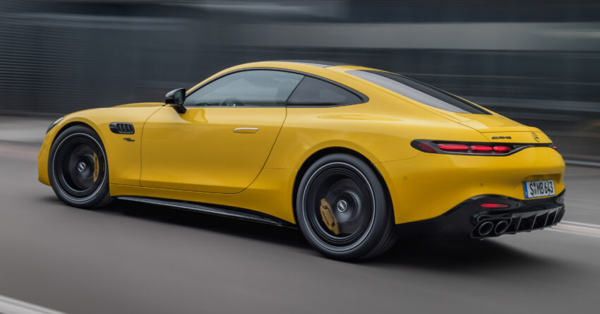 2024 Mercedes-AMG GT43 全球首发, 比 GT63 和 GT55 入门, 搭载2.0L电控涡轮引擎采后轮驱动配置, 4.6秒破百 251876