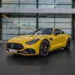2024 Mercedes-AMG GT43 全球首发, 比 GT63 和 GT55 入门, 搭载2.0L电控涡轮引擎采后轮驱动配置, 4.6秒破百