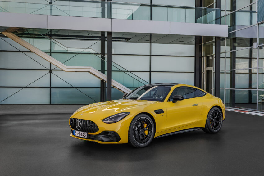 2024 Mercedes-AMG GT43 全球首发, 比 GT63 和 GT55 入门, 搭载2.0L电控涡轮引擎采后轮驱动配置, 4.6秒破百 251878