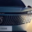 Peugeot e-5008 全球首发, 有纯电动或Hybrid油电版, 纯电版续航里程可达660公里, 30分钟可从20%充电至80%