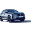 Peugeot e-5008 全球首发, 有纯电动或Hybrid油电版, 纯电版续航里程可达660公里, 30分钟可从20%充电至80%