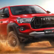 2024 Toyota Hilux Revo GR Sport Wide Tread 泰国首发, 新设计保险杆, 车体更宽更高, 荧幕更大, 动力比之前更强