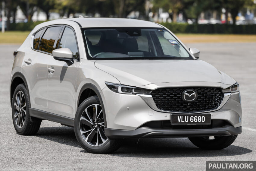 新车实拍: Mazda CX-5 2.2D 柴油版小改款, 售价18.3万起 250127