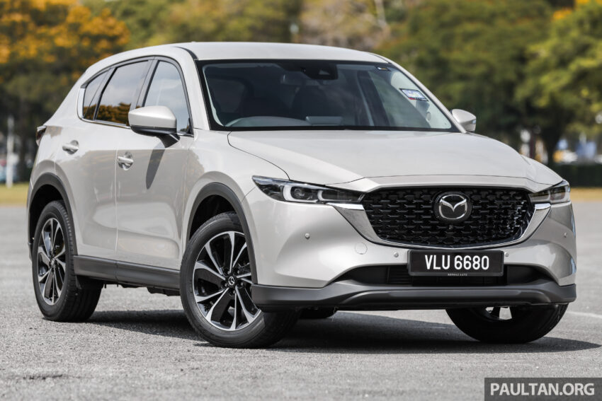 新车实拍: Mazda CX-5 2.2D 柴油版小改款, 售价18.3万起 250128