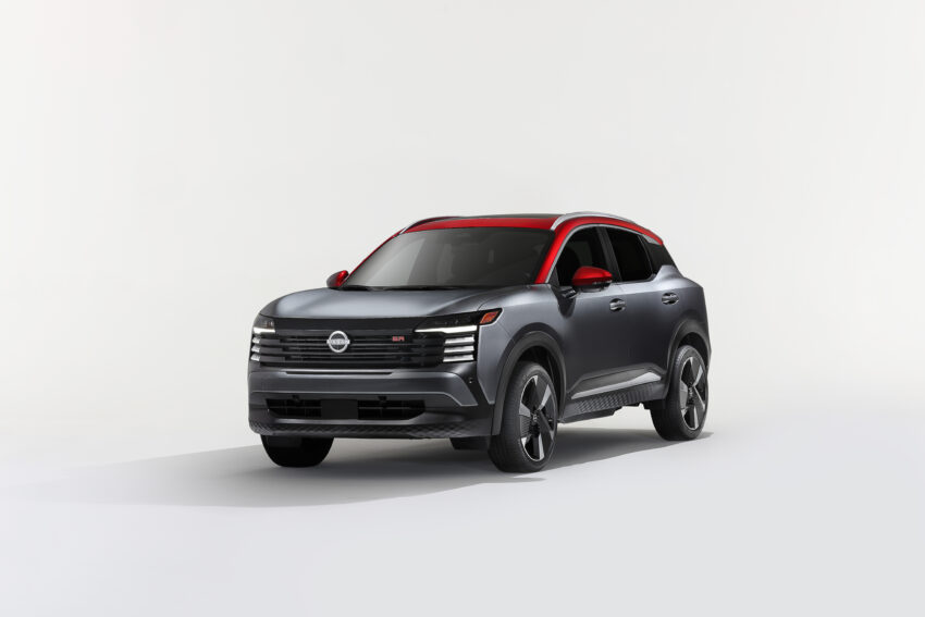 2025 Nissan Kicks 大改款北美首发, 全新外观与内装, 空间比上一代更大, 改用新2.0L四缸自然进气引擎, 有四驱版可选 252625
