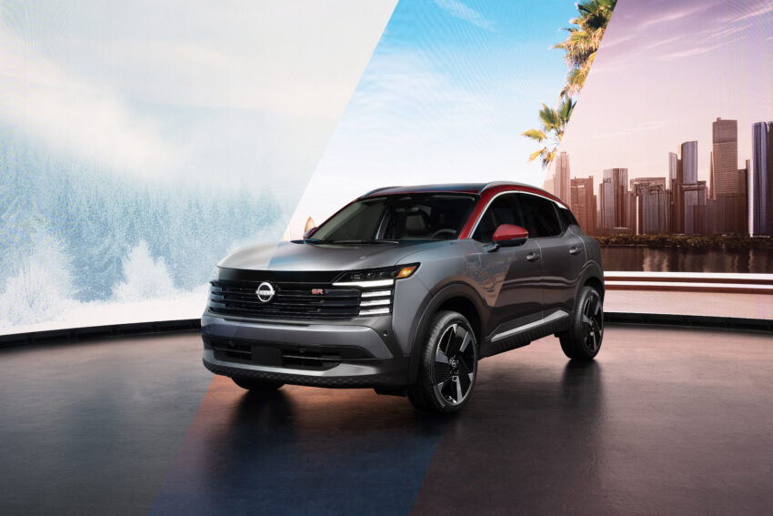 2025 Nissan Kicks 大改款北美首发, 全新外观与内装, 空间比上一代更大, 改用新2.0L四缸自然进气引擎, 有四驱版可选 252661