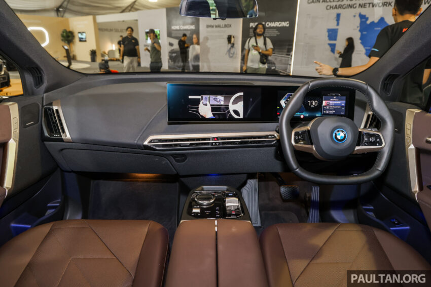 2024 BMW iX xDrive50 Sport 新车实拍！取消镭射头灯、全景式玻璃天窗；充电效能提升，便宜6.2万售RM465k起 249815