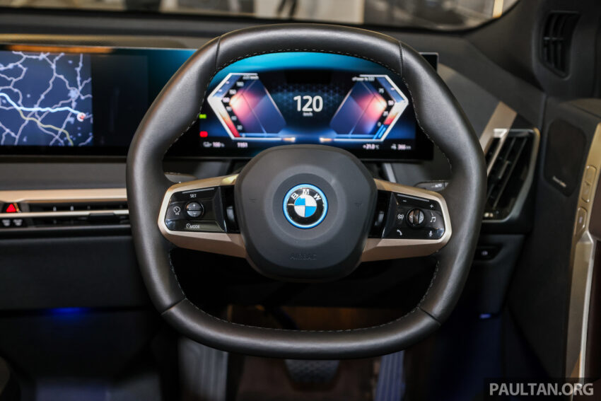 2024 BMW iX xDrive50 Sport 新车实拍！取消镭射头灯、全景式玻璃天窗；充电效能提升，便宜6.2万售RM465k起 249816