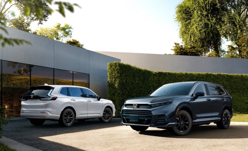 Honda CR-V e:FCEV 首发面世, 氢能源版的CR-V, 拥有备用电池, 氢燃料耗尽后可靠电池供电继续行驶至氢燃料站 249759