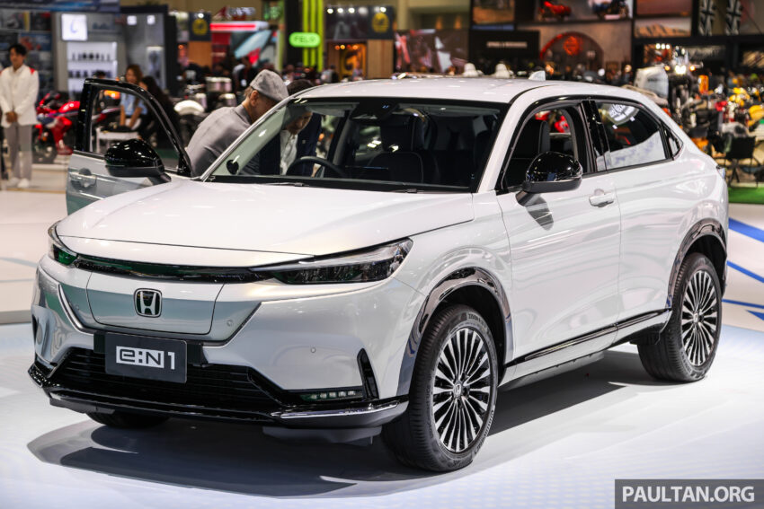 Honda e:N1 EV 亮相曼谷车展, 纯电版本的 Honda HR-V, 续航里程500公里, 45分钟充电至80%, 在泰国组装生产 252425