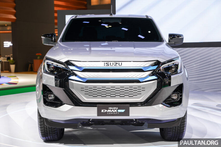 Isuzu D-Max BEV 概念电动皮卡亮相曼谷车展, 确认将量产 252499
