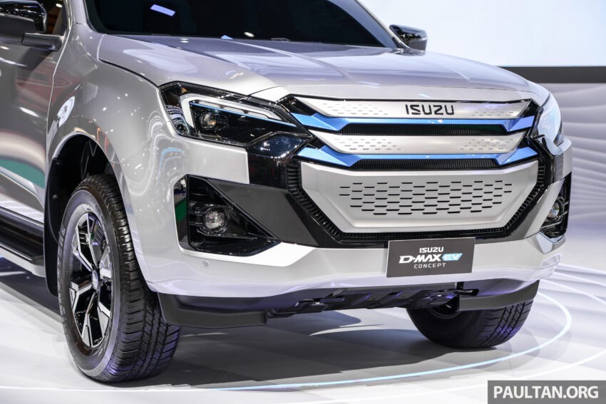 Isuzu D-Max BEV 概念电动皮卡亮相曼谷车展, 确认将量产 252500