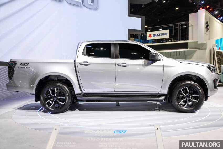 Isuzu D-Max BEV 概念电动皮卡亮相曼谷车展, 确认将量产 252501