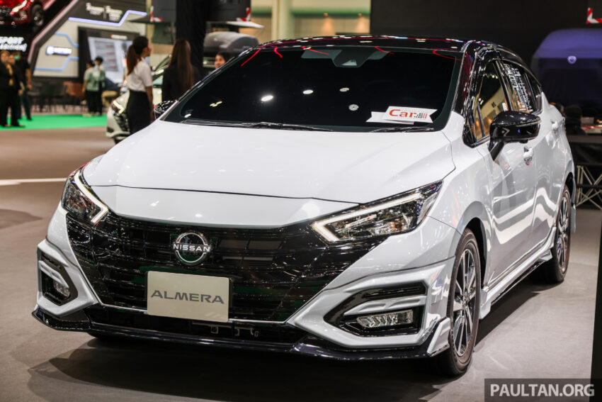 Nissan Almera 小改款泰国车展实拍, 外型小改配备更丰富 252618