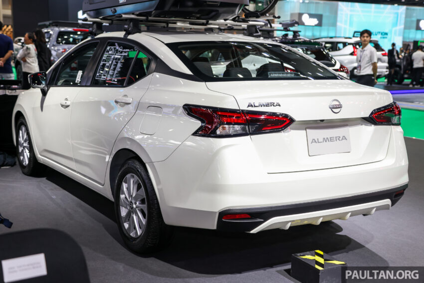 Nissan Almera 小改款泰国车展实拍, 外型小改配备更丰富 252605