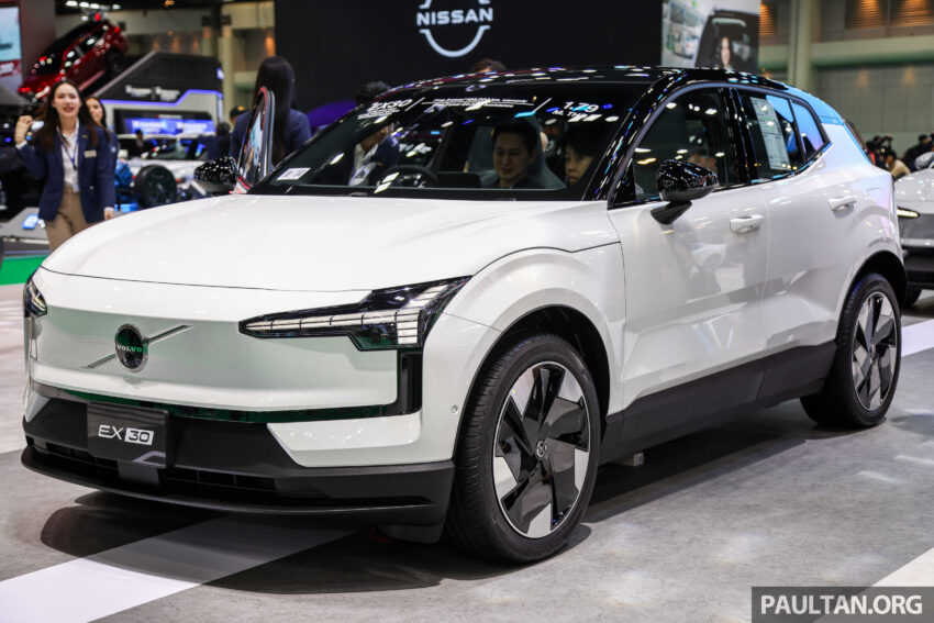 Volvo EX30 EV 亮相曼谷车展, 分标准与性能三个版本, 最快3.6秒破百, 续航里程最长480公里, 原厂确认即将引进大马 252509