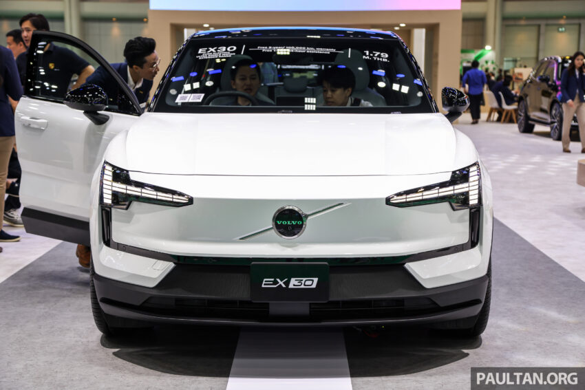 Volvo EX30 EV 亮相曼谷车展, 分标准与性能三个版本, 最快3.6秒破百, 续航里程最长480公里, 原厂确认即将引进大马 252511