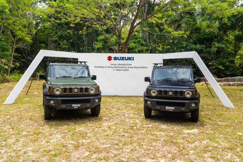 Suzuki Jimny Rainforest 与 Black Edition 开卖, 大马专属的特仕版, 价格比标准版更便宜, 售价16.9万和17.2万令吉 250262