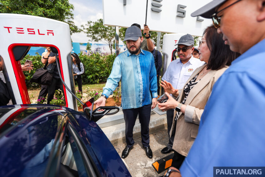 Tesla 于雪州Gamuda Cove启用全东南亚最大的超级充电站, 6个250kW DC快充+18个AC充电桩, RM1.25/kWh 251927