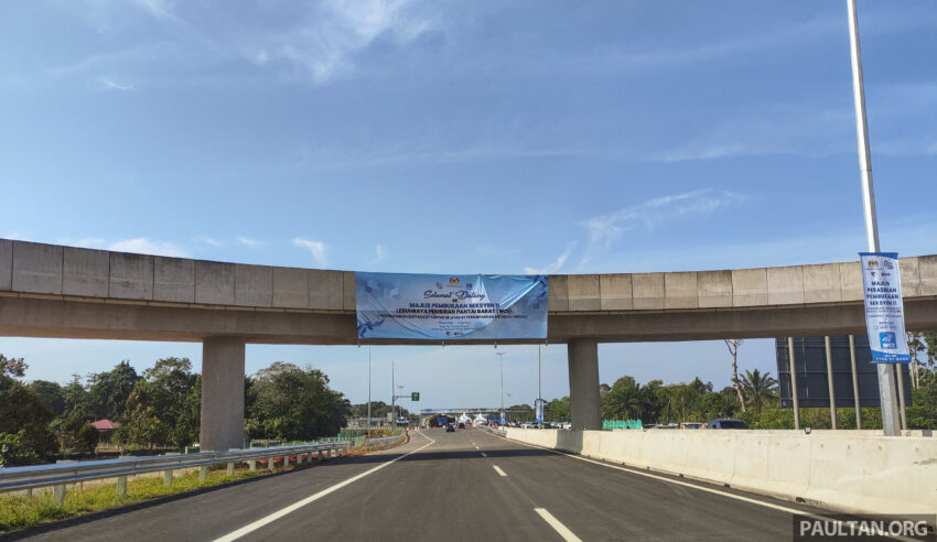 WCE 西海岸大道 Taiping Selatan – Beruas 路段明天凌晨12时01分始正式通车！用户首两个月免过路费直到5月11日 250808
