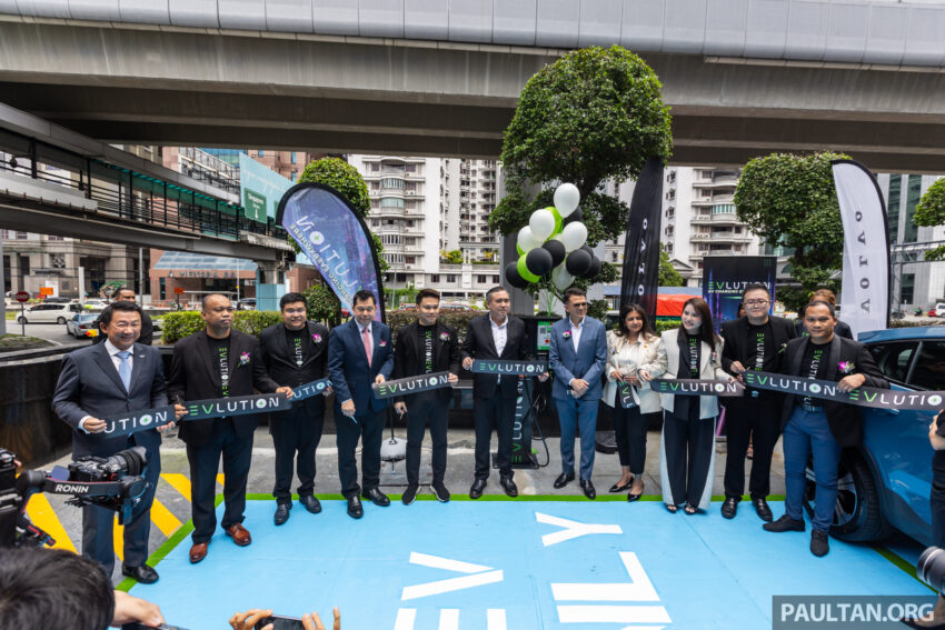 EV公共充电站营运商 EVlution 首家充电站于吉隆坡RHB银行总部正式开幕, 扬言要在2025年全国建设2,000个充电桩 255490