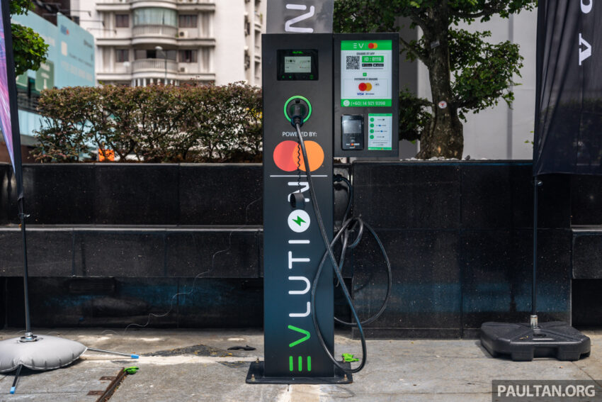 EV公共充电站营运商 EVlution 首家充电站于吉隆坡RHB银行总部正式开幕, 扬言要在2025年全国建设2,000个充电桩 255496
