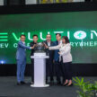 EV公共充电站营运商 EVlution 首家充电站于吉隆坡RHB银行总部正式开幕, 扬言要在2025年全国建设2,000个充电桩