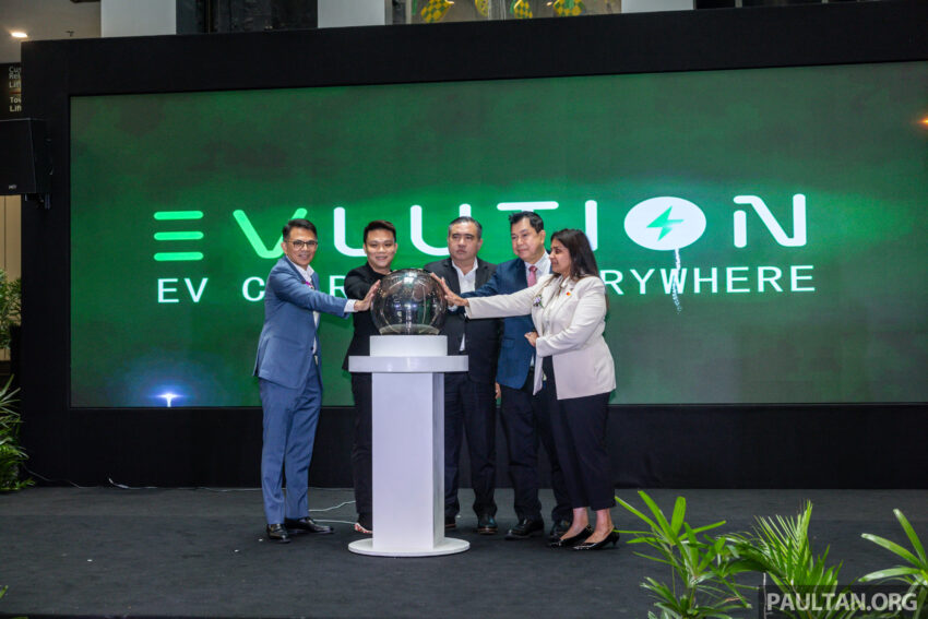 EV公共充电站营运商 EVlution 首家充电站于吉隆坡RHB银行总部正式开幕, 扬言要在2025年全国建设2,000个充电桩 255482