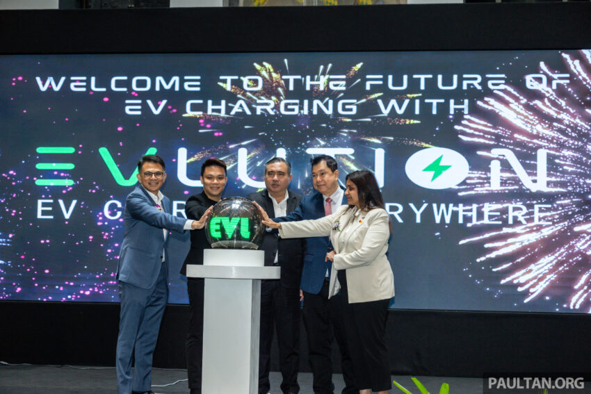 EV公共充电站营运商 EVlution 首家充电站于吉隆坡RHB银行总部正式开幕, 扬言要在2025年全国建设2,000个充电桩 255483