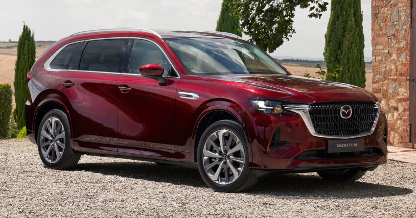Mazda CX-80 全球首发, 定位高端七人座SUV, 大排量引擎 255920