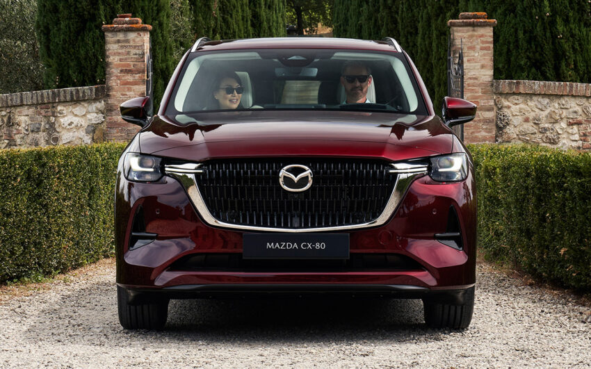 Mazda CX-80 全球首发, 定位高端七人座SUV, 大排量引擎 255923
