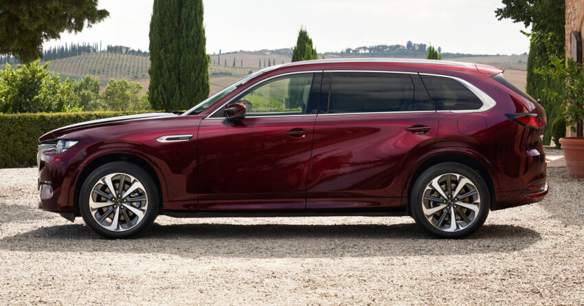 Mazda CX-80 全球首发, 定位高端七人座SUV, 大排量引擎 255924