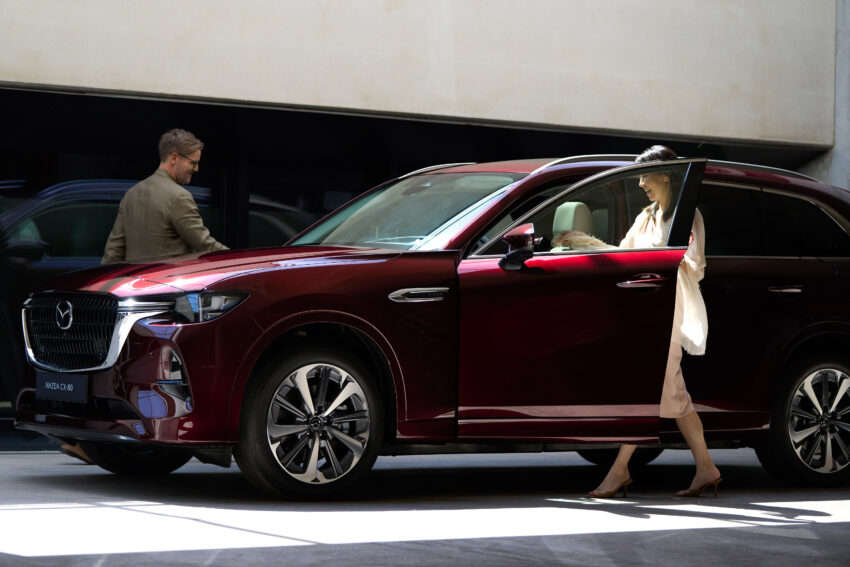 Mazda CX-80 全球首发, 定位高端七人座SUV, 大排量引擎 255936