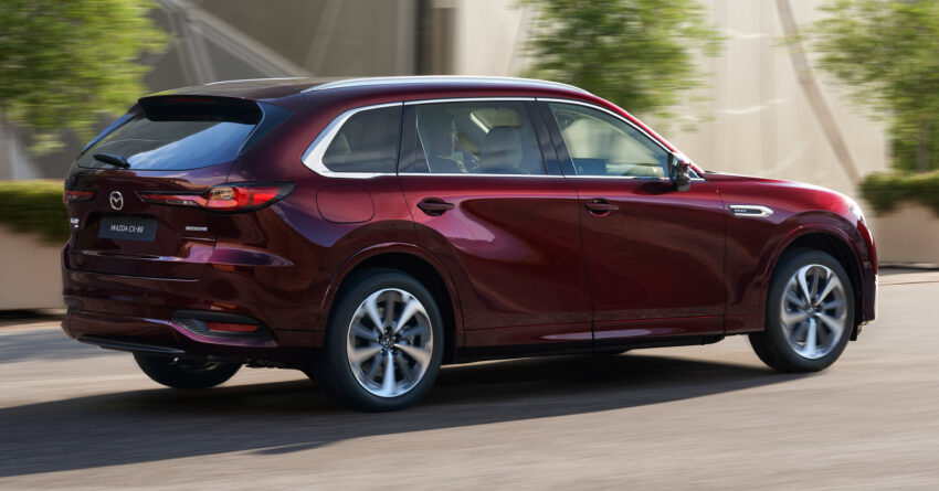 Mazda CX-80 全球首发, 定位高端七人座SUV, 大排量引擎 255888