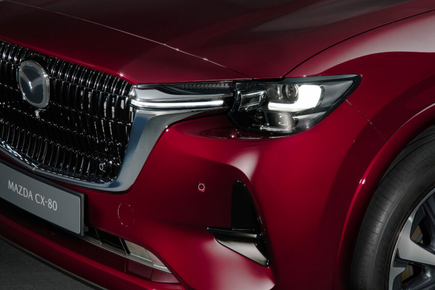 Mazda CX-80 全球首发, 定位高端七人座SUV, 大排量引擎 255964