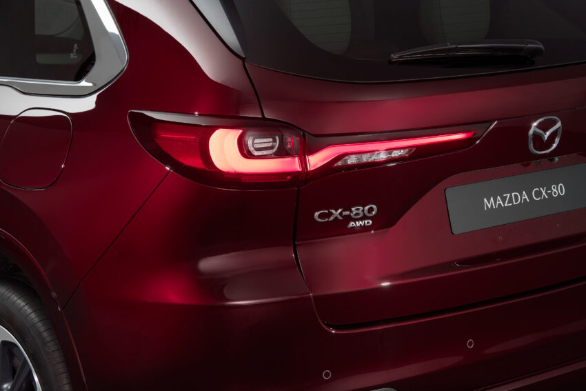 Mazda CX-80 全球首发, 定位高端七人座SUV, 大排量引擎 255966